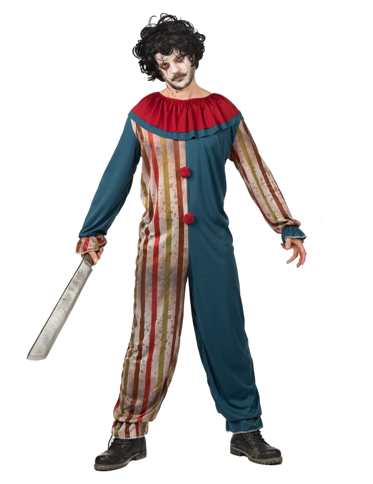 Pack clown tueur coloré Halloween homme — photo des articles
