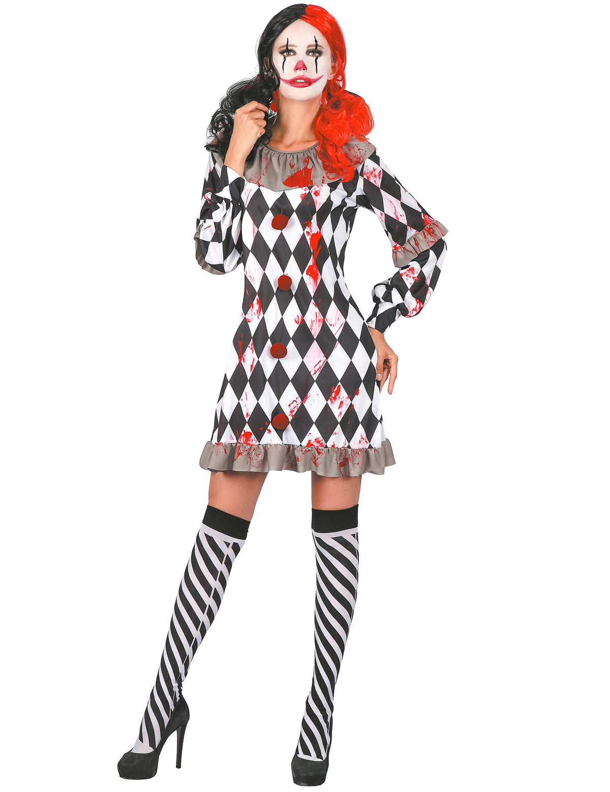 Pack clown ensanglanté femme — photo des articles