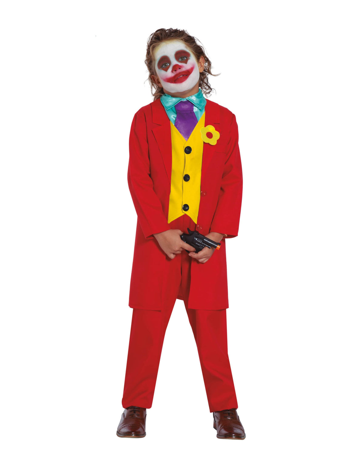 Pack clown rouge fou enfant — photo des articles