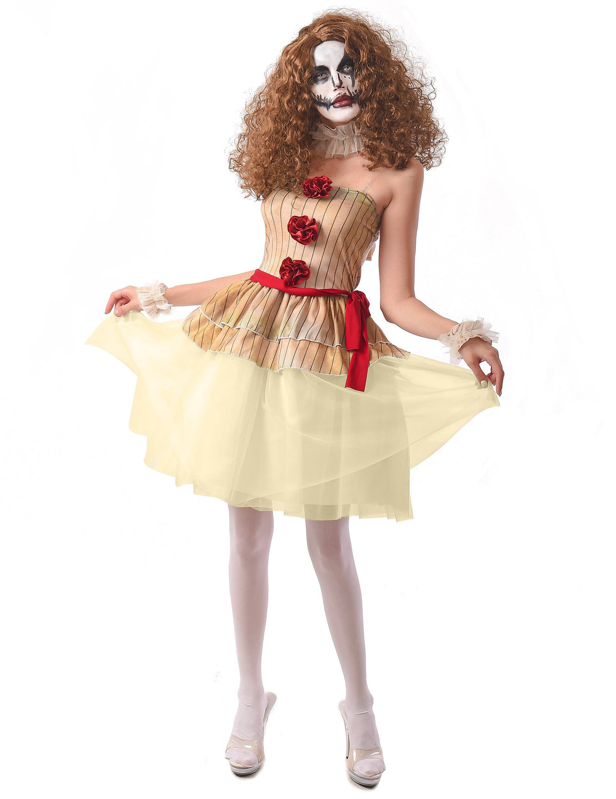 Pack clown terrifiant beige femme — photo des articles