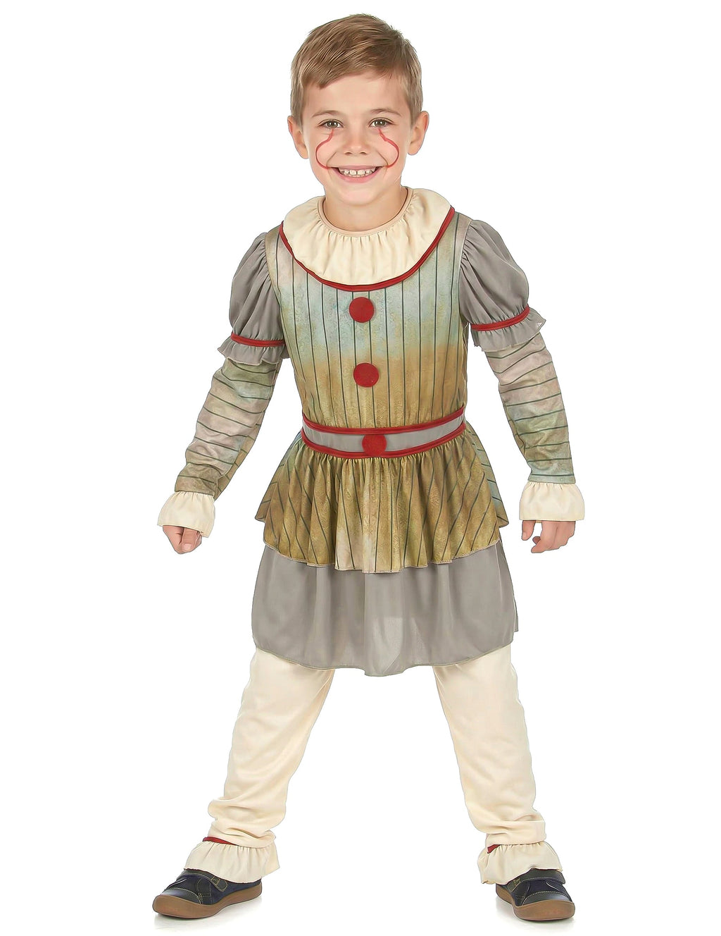 Pack clown terrifiant gris garçon — photo des articles