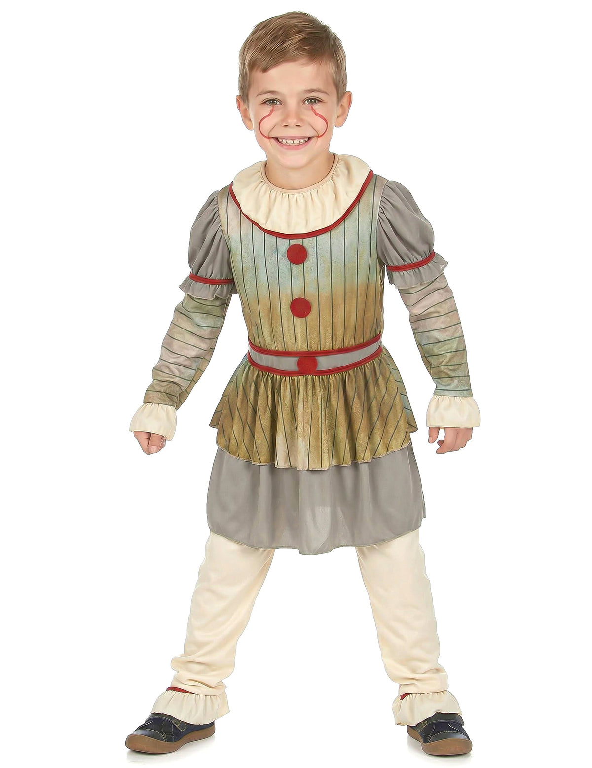 Pack clown terrifiant gris garçon — photo des articles