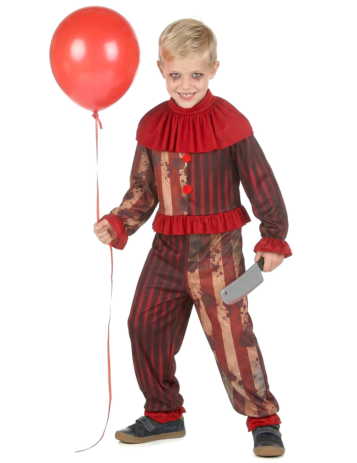 Pack clown terrifiant rouge garçon — photo des articles