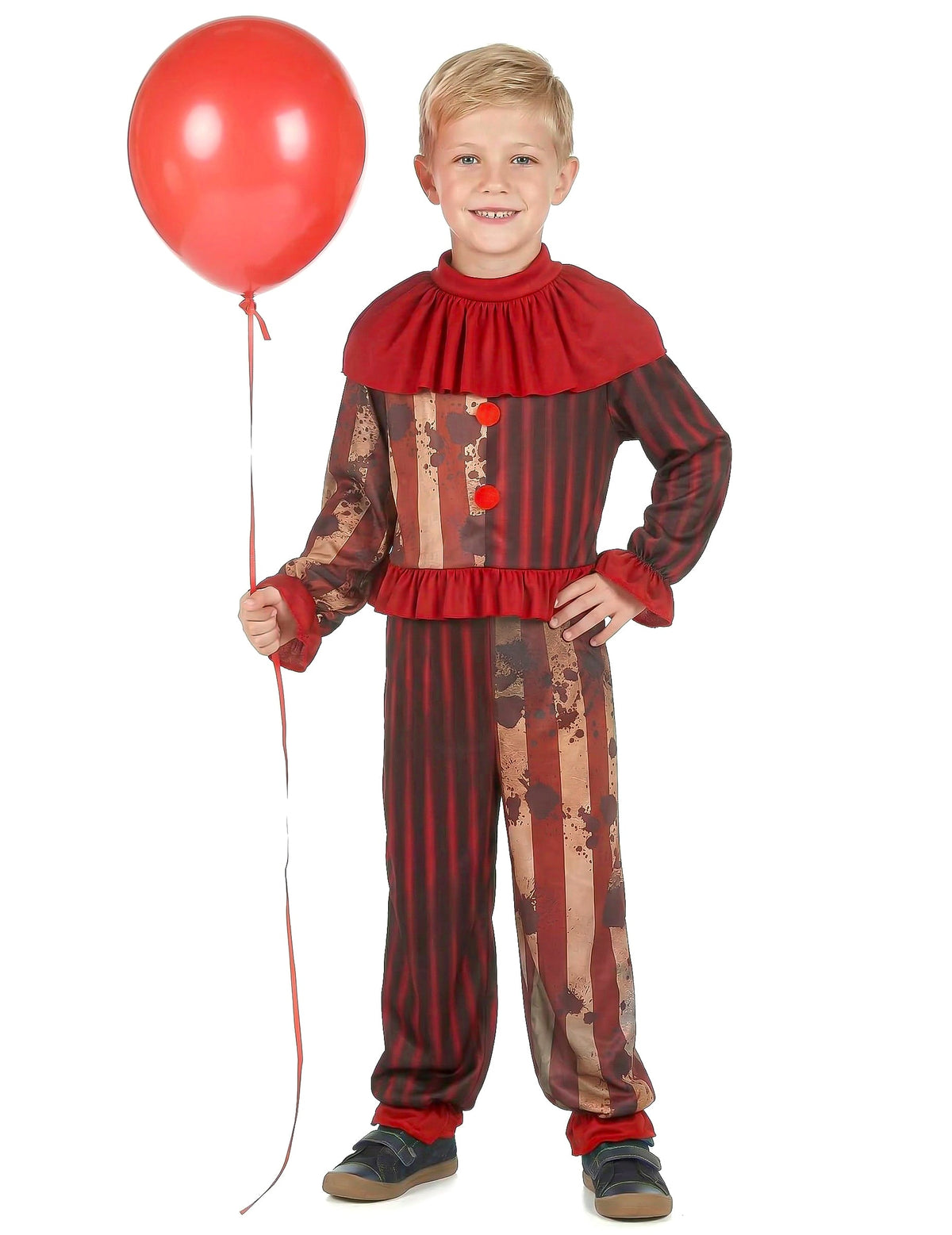 Pack clown terrifiant rouge garçon — photo des articles