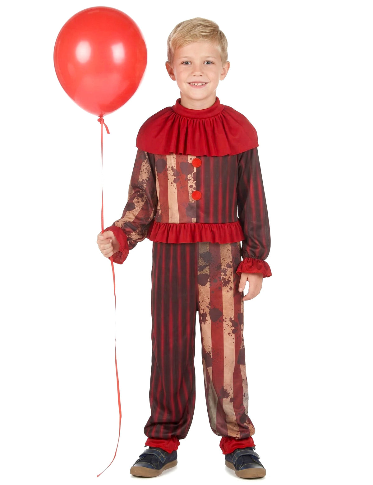Pack clown terrifiant rouge garçon — photo des articles