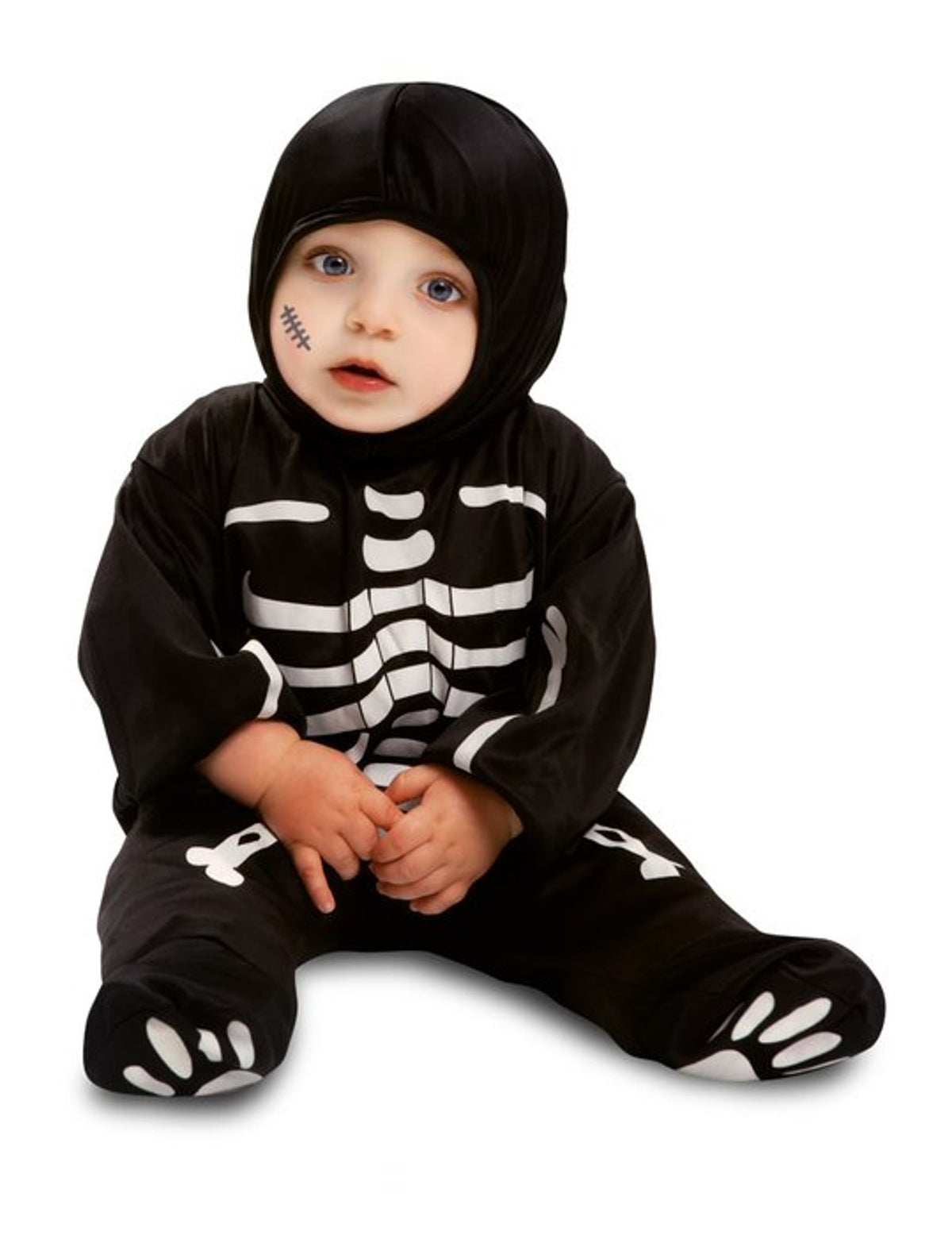 Pack combinaison petit squelette noir bébé — photo des articles