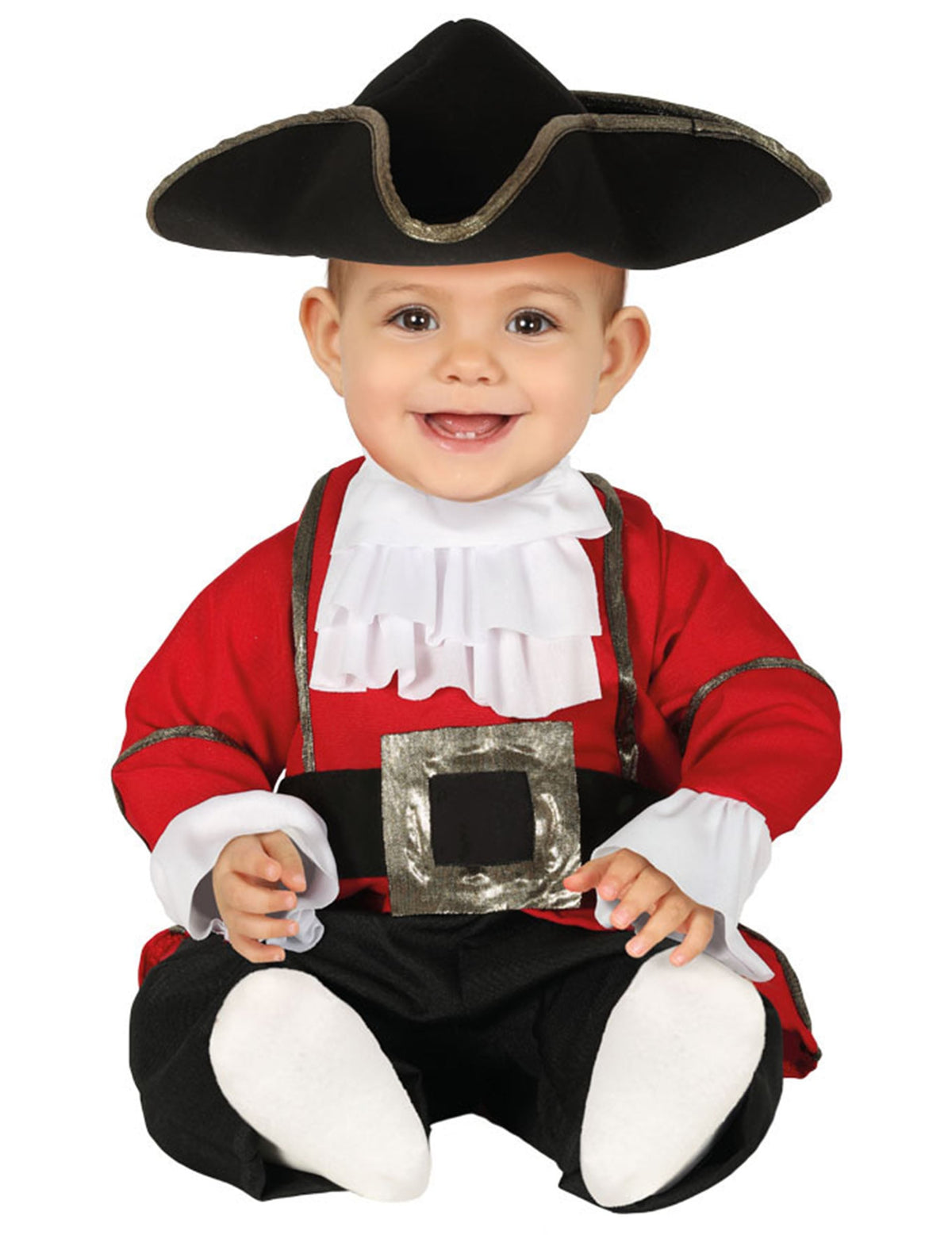 Pack combinaison pirate rouge bébé — photo des articles