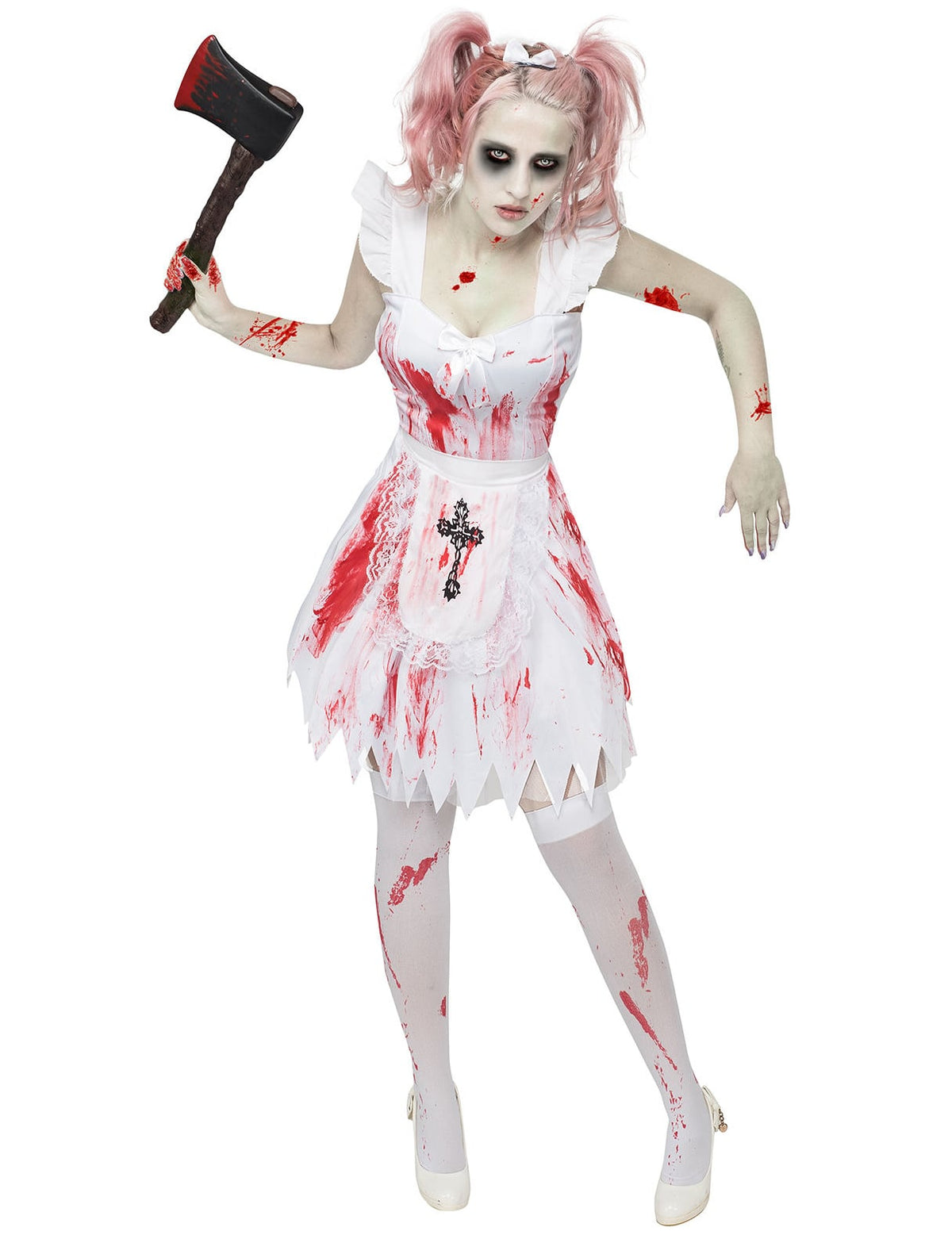 Pack demoiselle d'honneur zombie femme Halloween — photo des articles