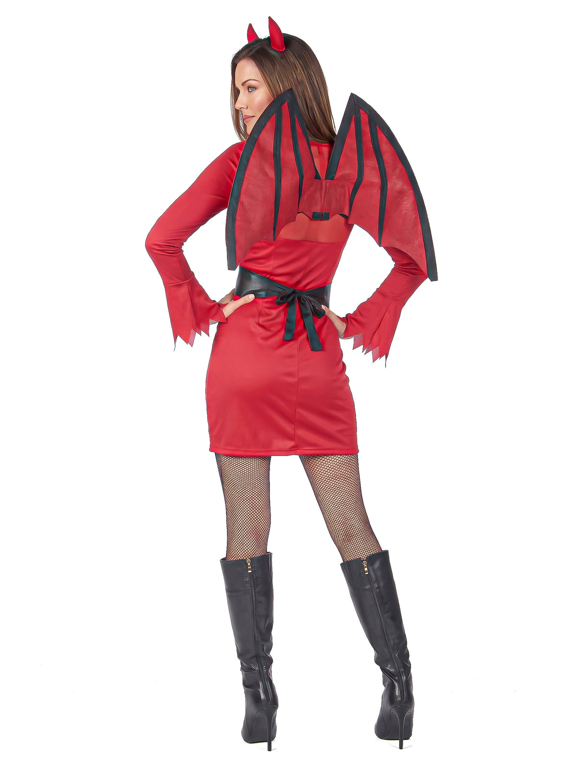 Pack diablesse rouge et noire femme Halloween — photo des articles