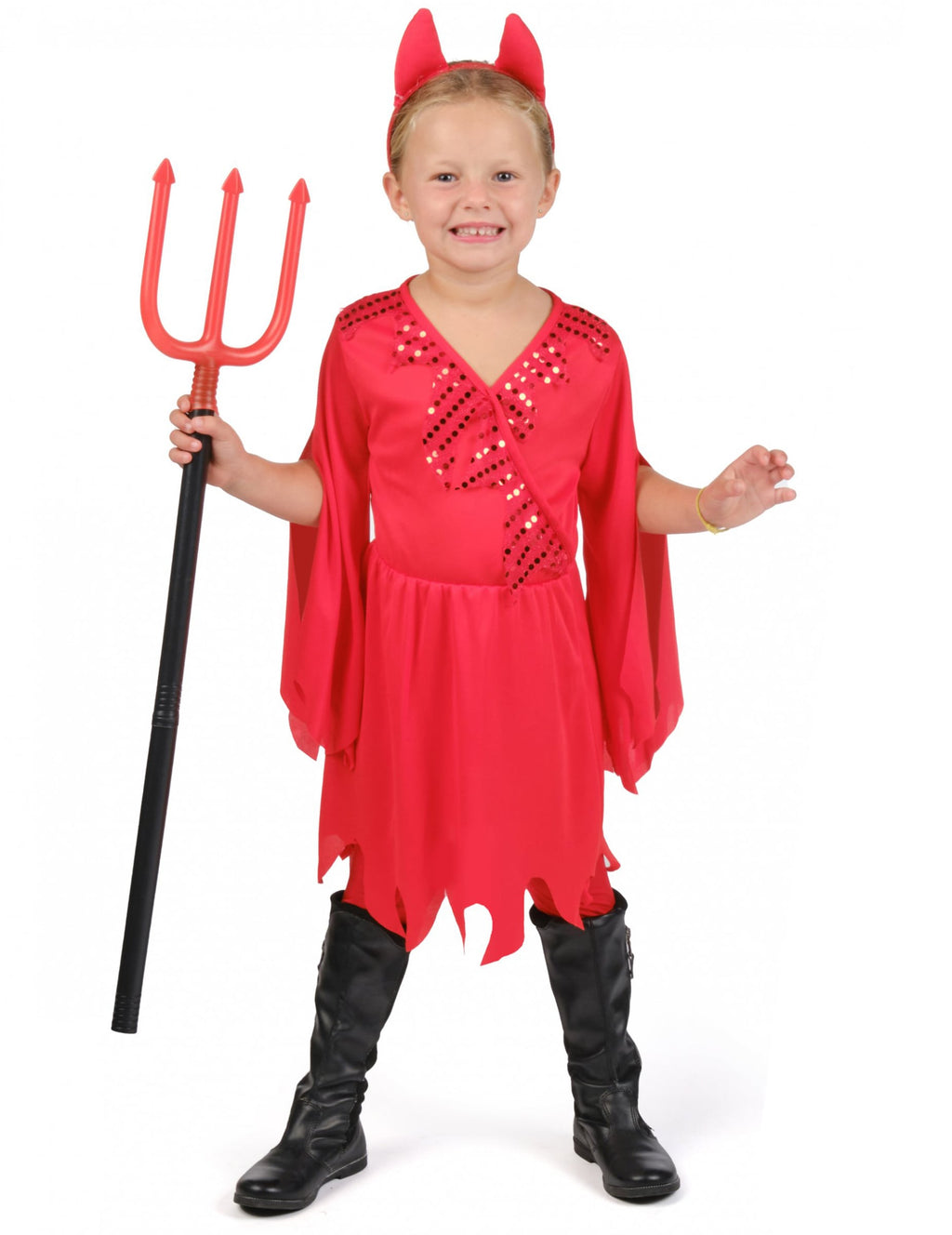 Pack diablesse rouge fille — photo des articles