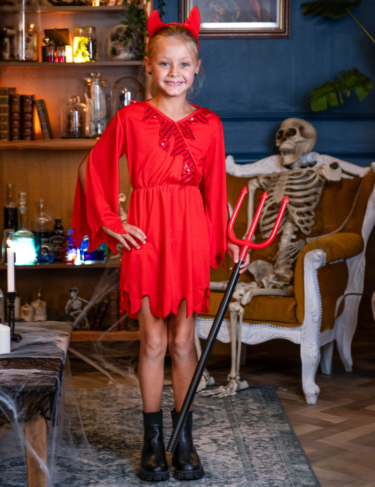 Pack diablesse rouge fille — photo des articles