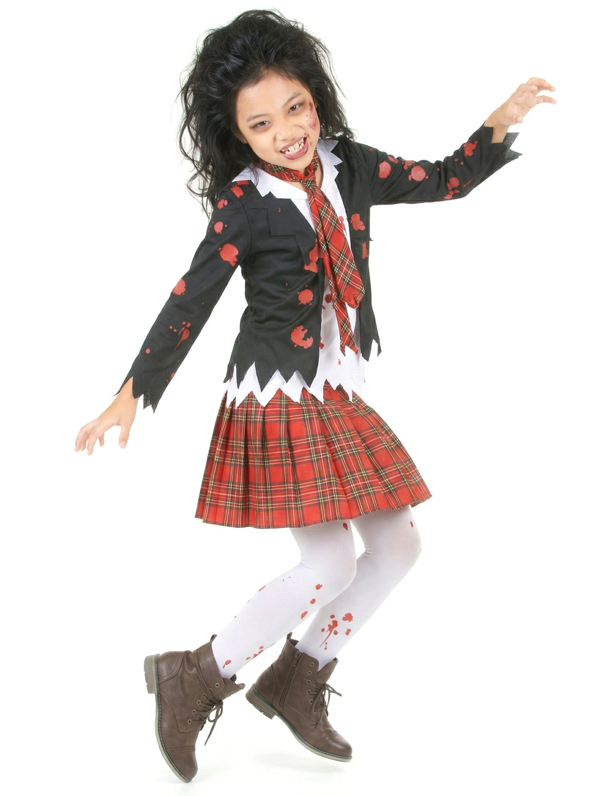 Pack écolière zombie fille Halloween — photo des articles