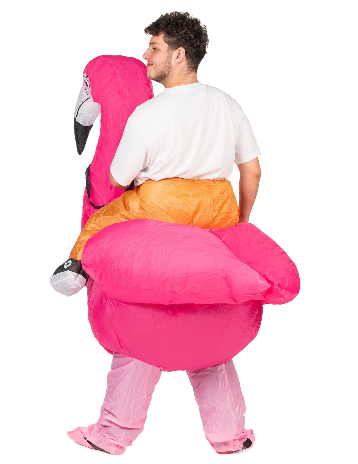 Déguisement flamant rose gonflable adulte — photo fournisseur 3