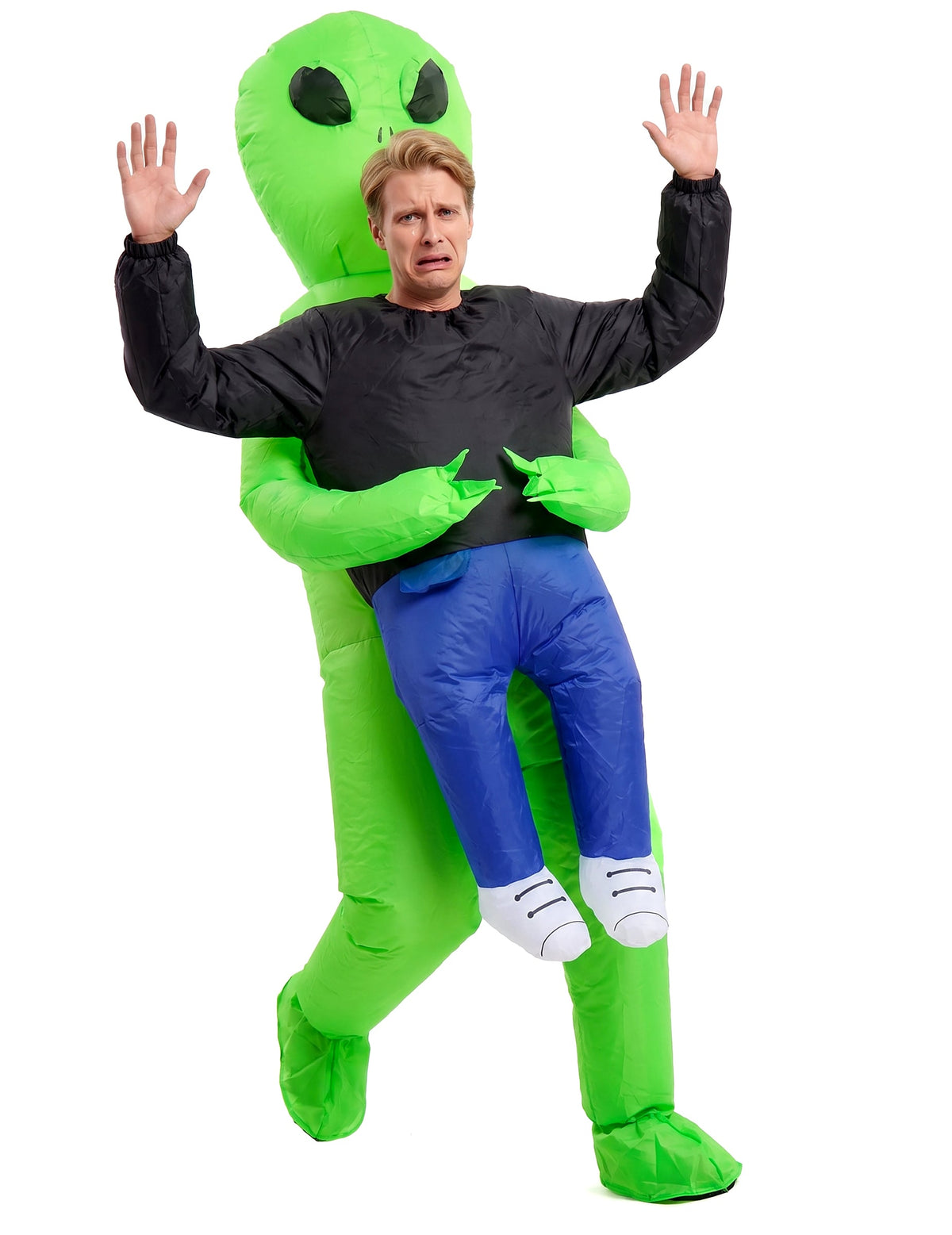 Pack humain porté par un alien gonflable — article 1