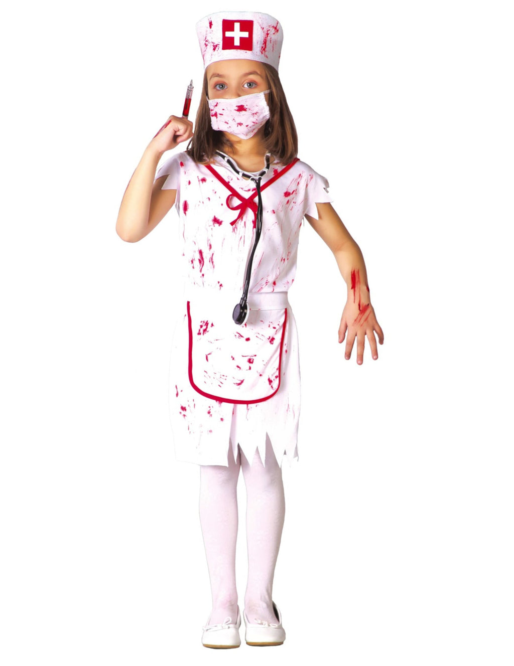 Pack infirmière zombie blanche fille — photo des articles