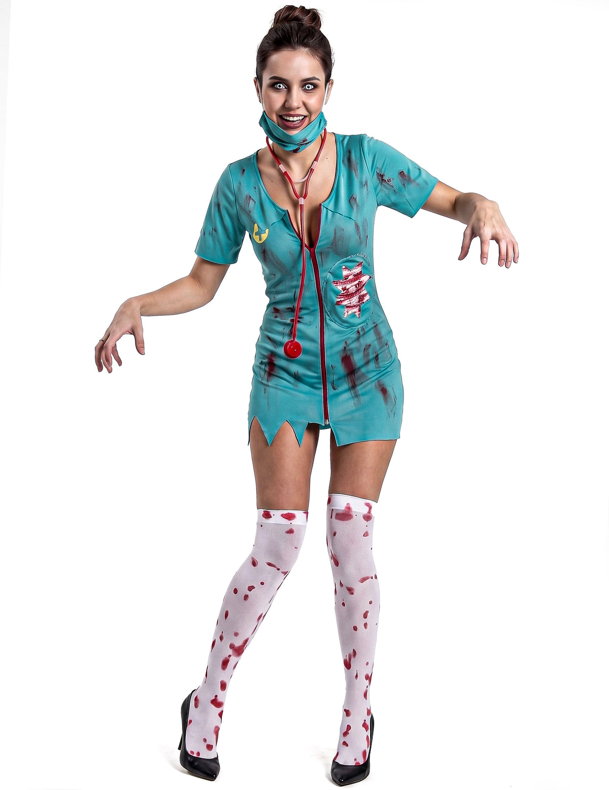 Pack infirmière zombie femme — photo des articles