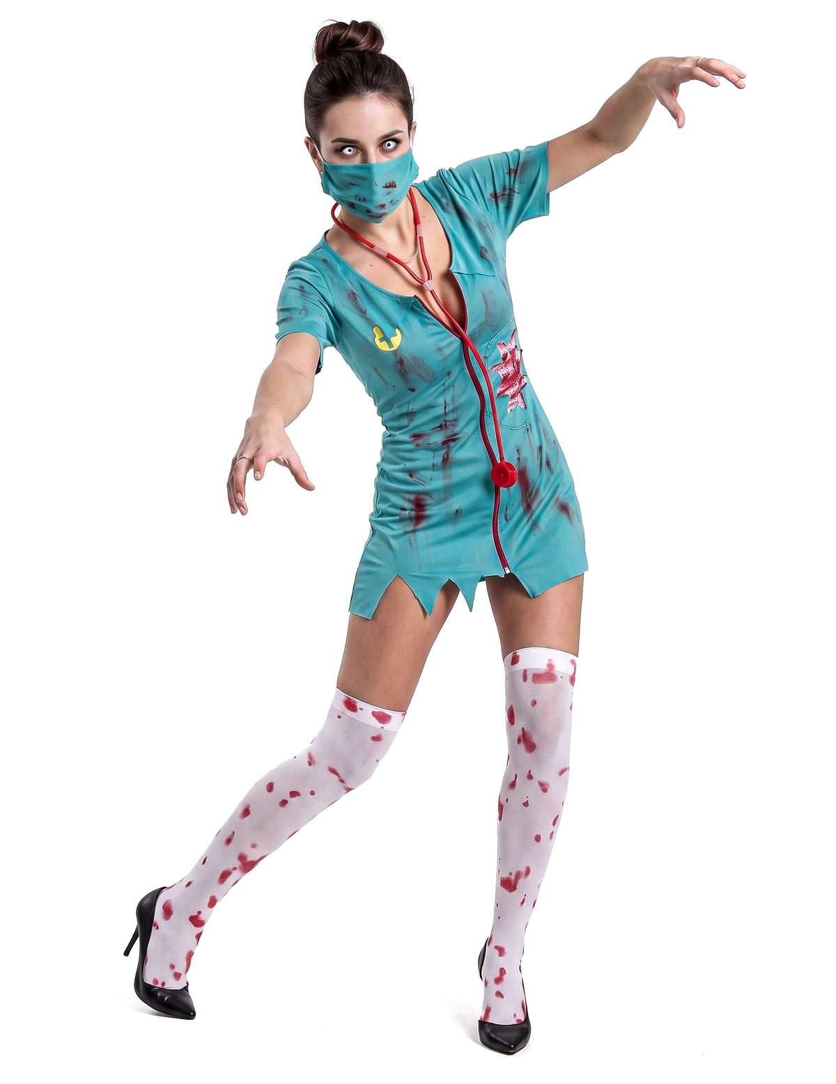 Pack infirmière zombie femme — photo des articles