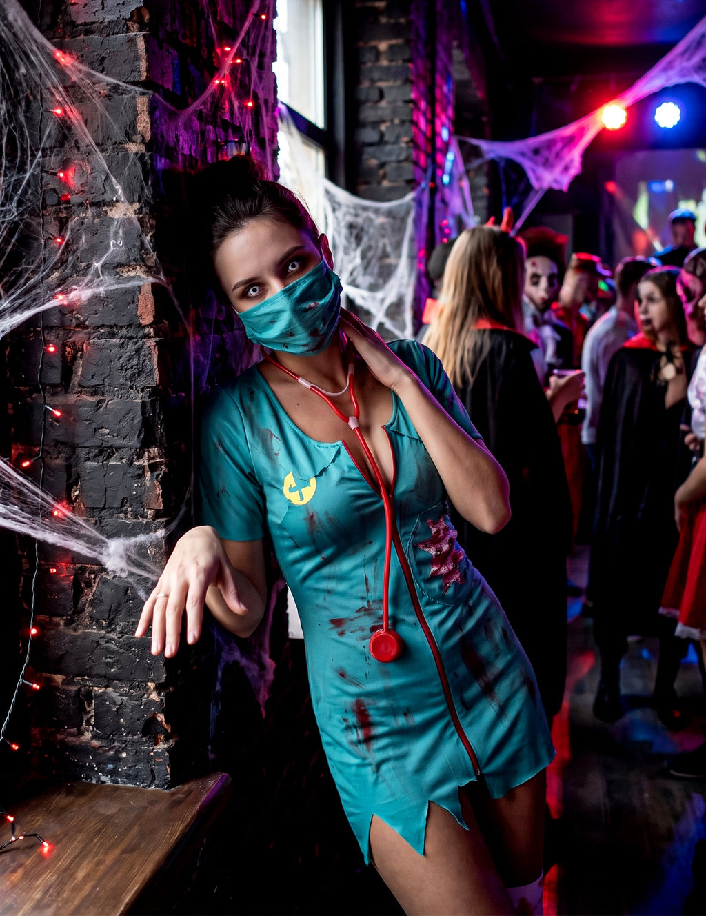 Pack infirmière zombie femme — photo des articles