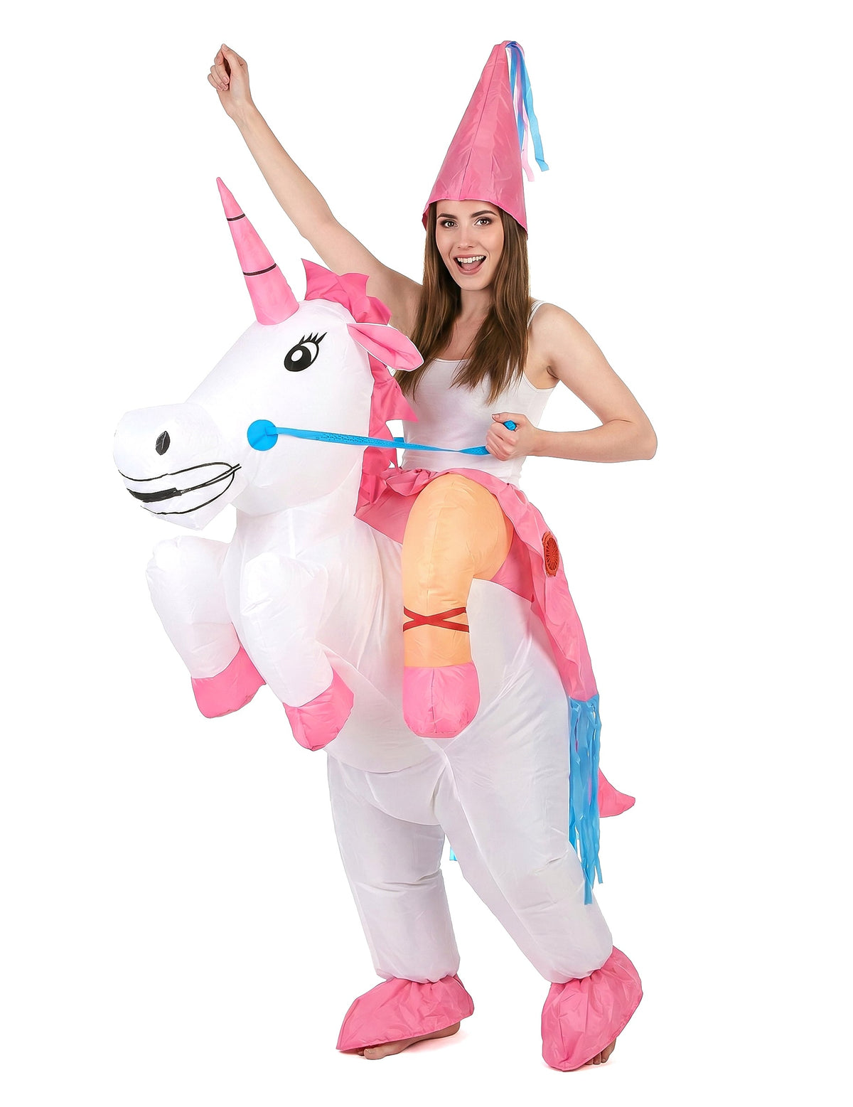 Déguisement licorne gonflable adulte — photo fournisseur 1