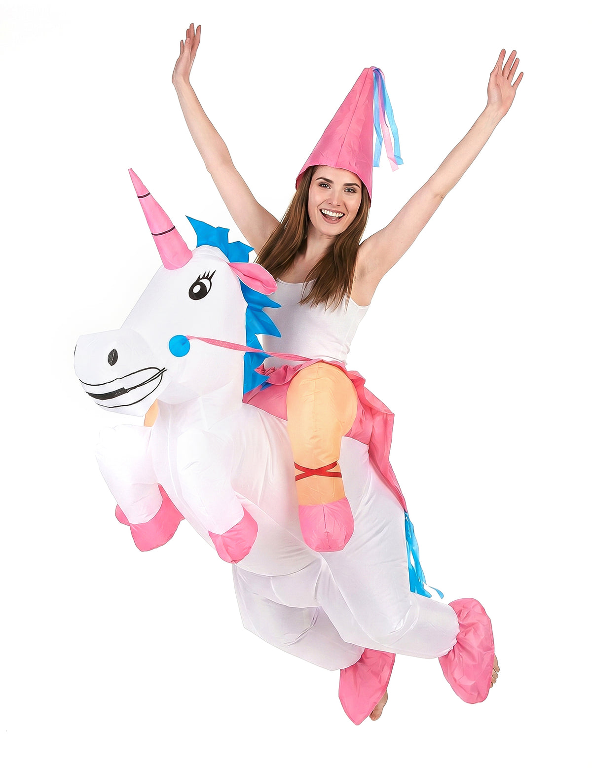 Déguisement licorne gonflable adulte — photo fournisseur 2