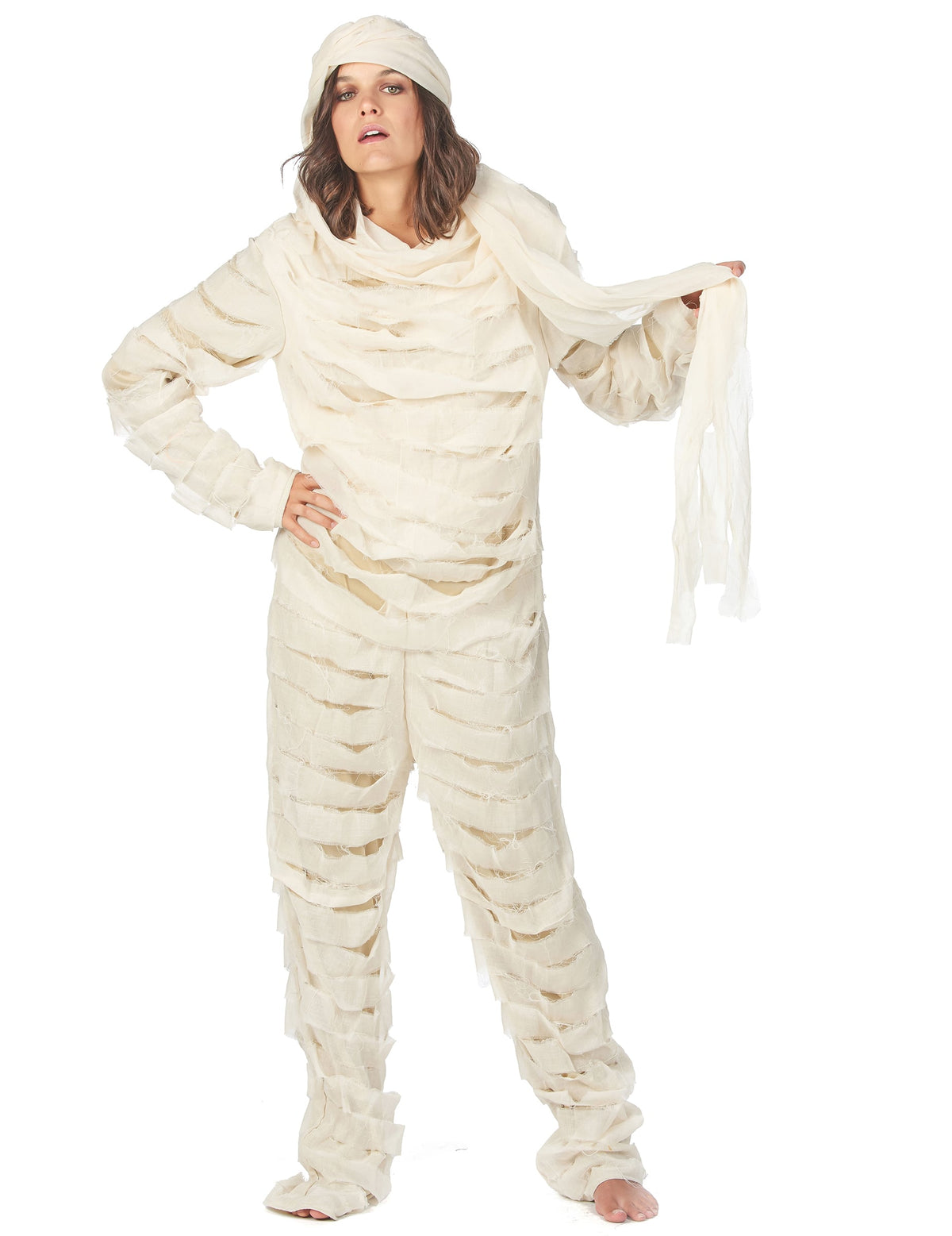 Pack momie blanche adulte — photo des articles
