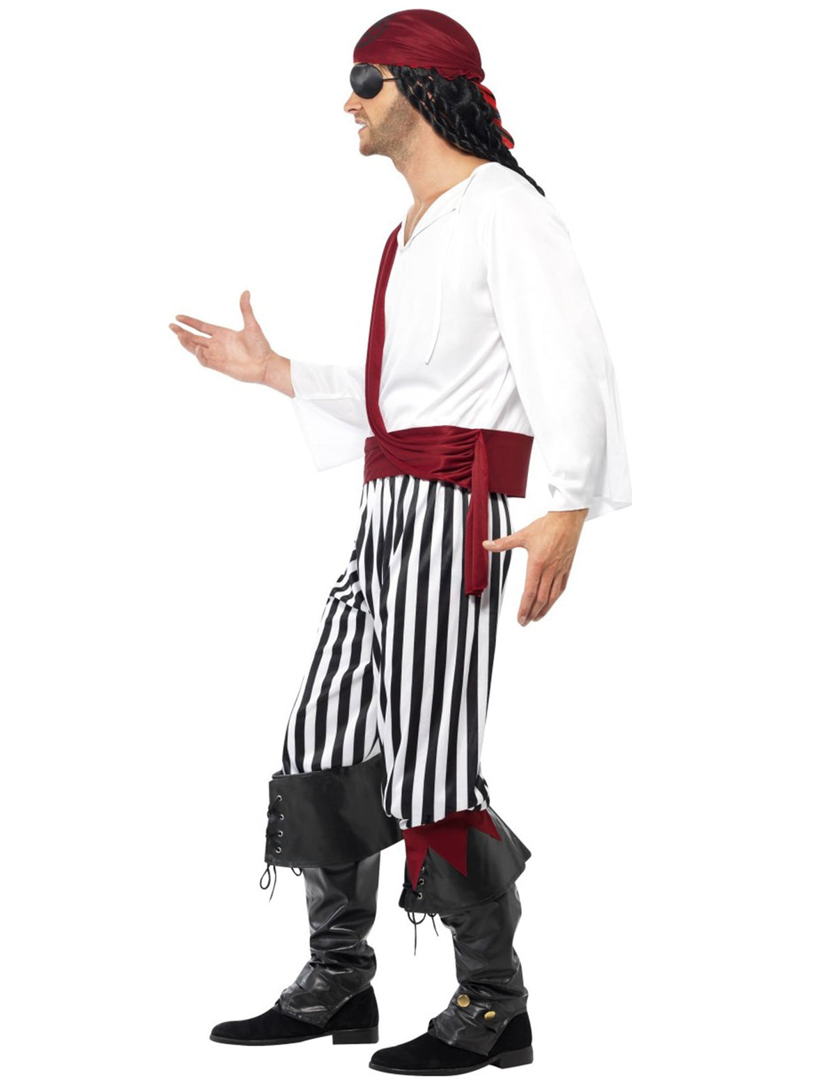 Pack pirate au bandana rouge homme — article 2