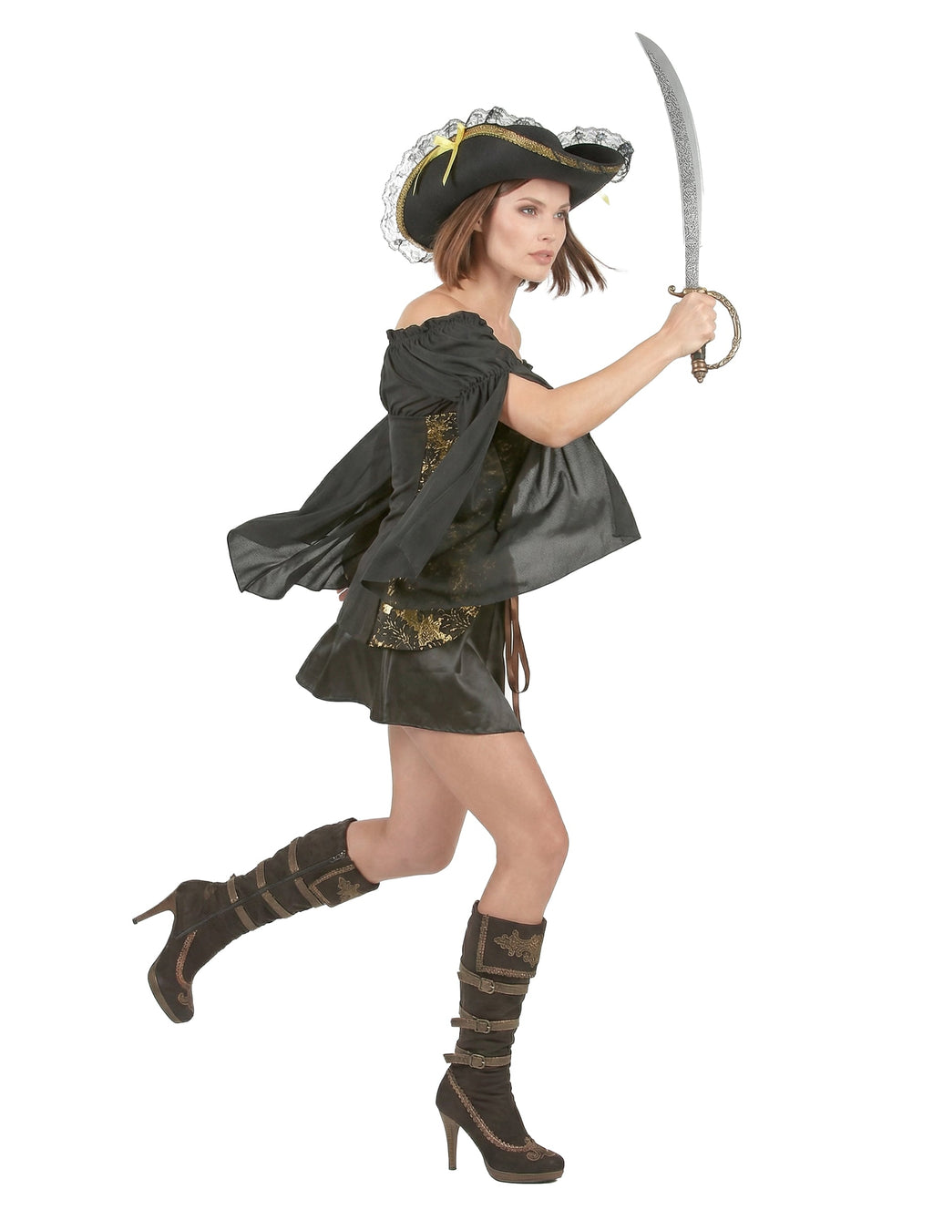 Pack Pirate noir et doré femme — photo des articles