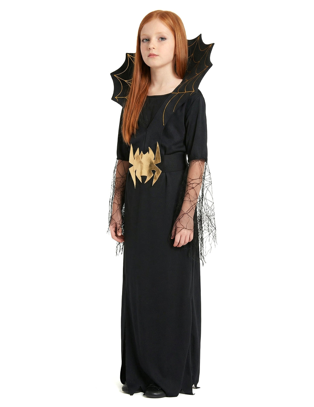 Pack sorcière araignée dorée fille Halloween — photo des articles