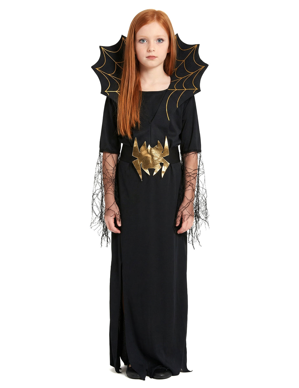 Pack sorcière araignée dorée fille Halloween — photo des articles