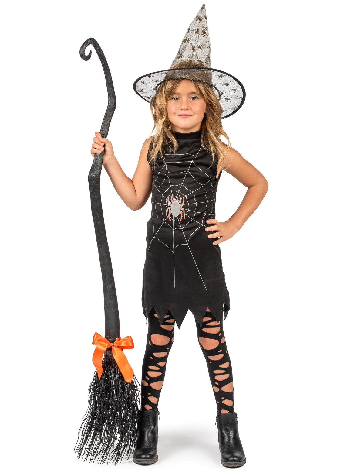 Pack sorcière avec chapeau fille — photo des articles