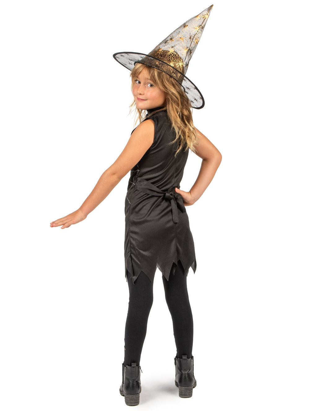 Pack sorcière avec chapeau fille — photo des articles