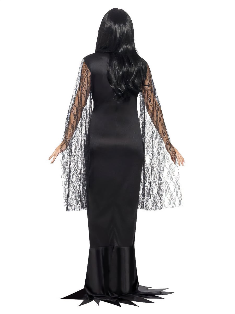 Pack sorcière avec dentelle noire femme Halloween — photo des articles