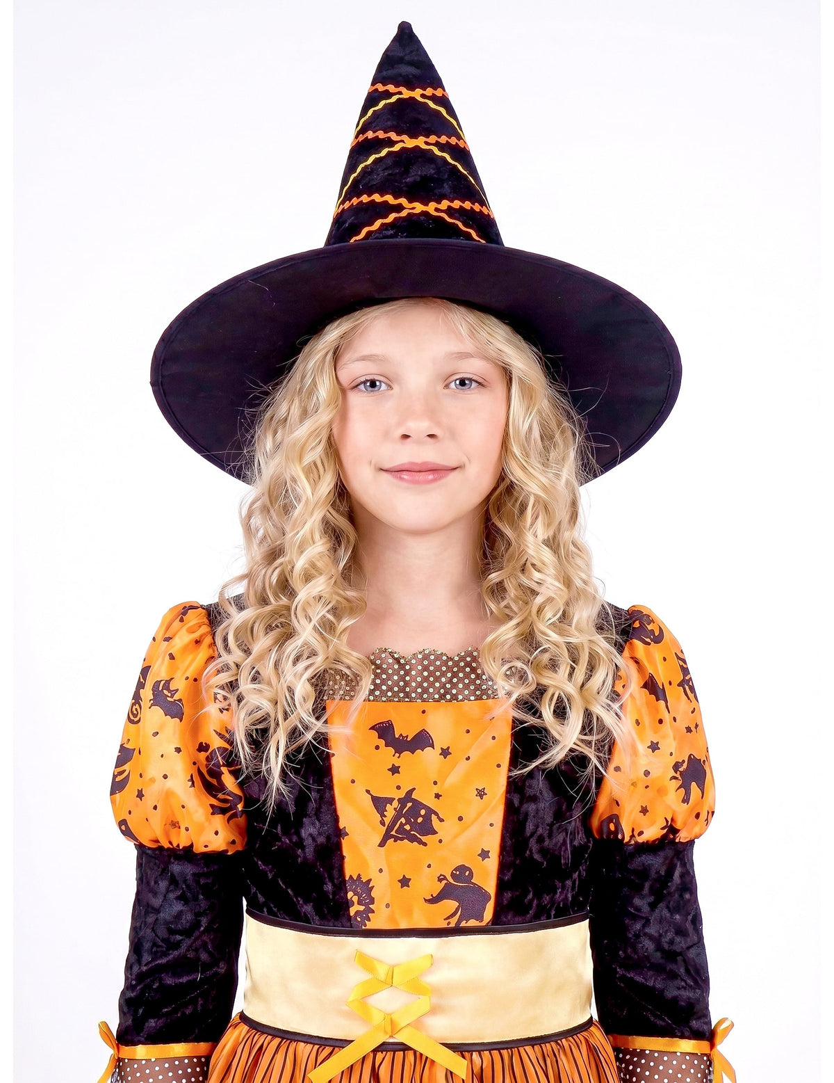 Pack sorcière orange fille Halloween — photo des articles