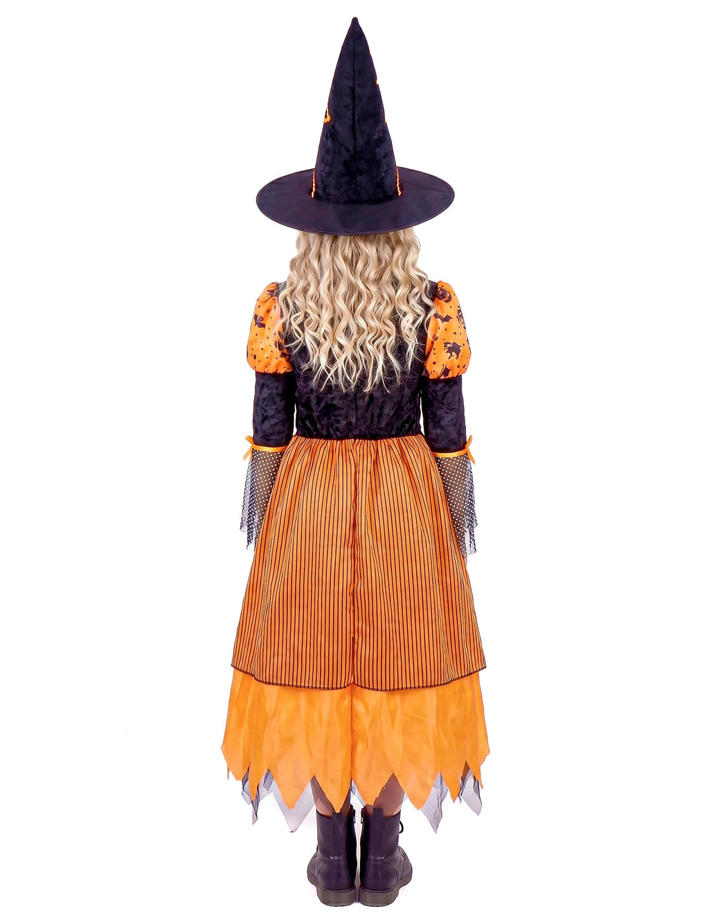 Pack sorcière orange fille Halloween — photo des articles
