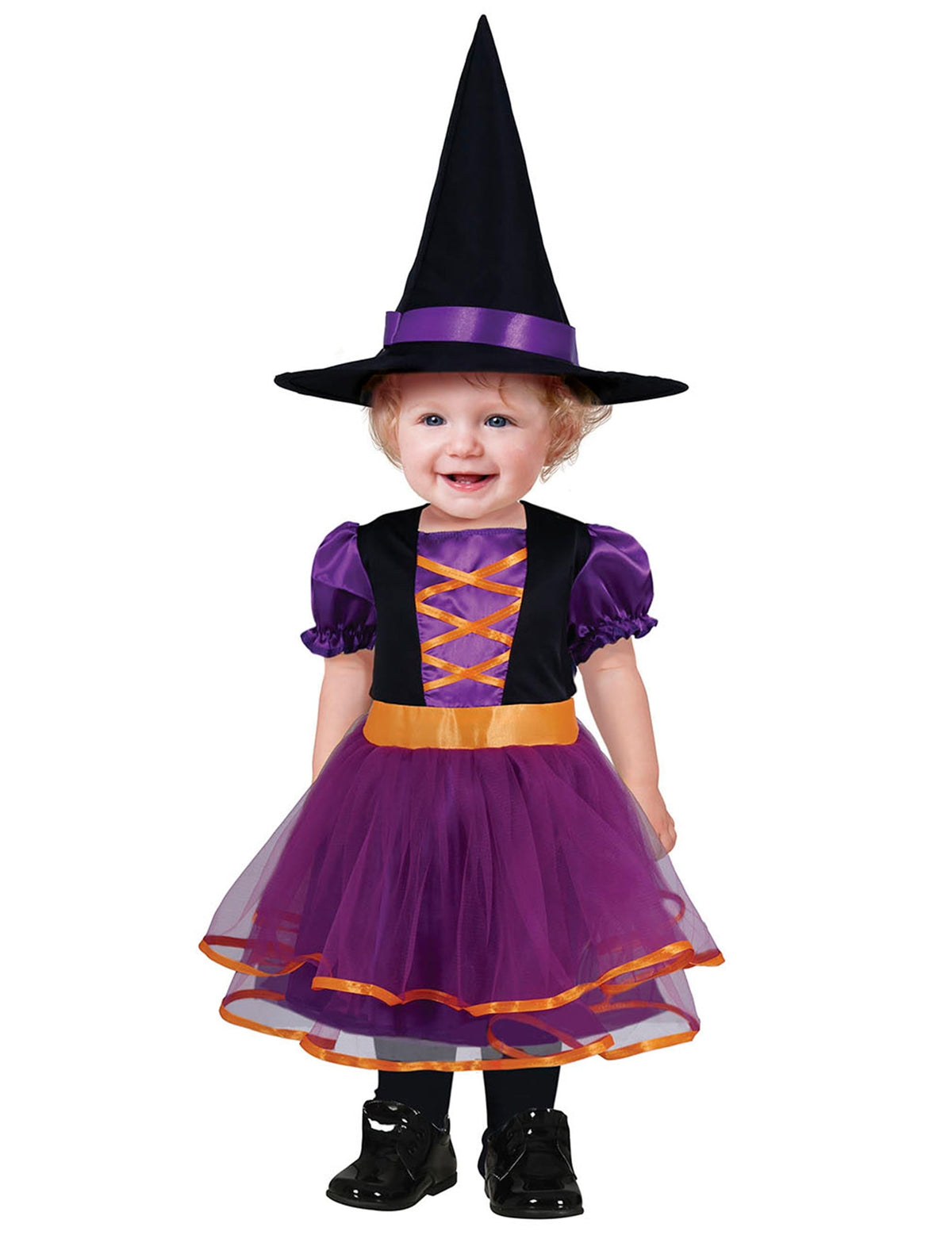 Pack sorcière violette et orange bébé — photo des articles