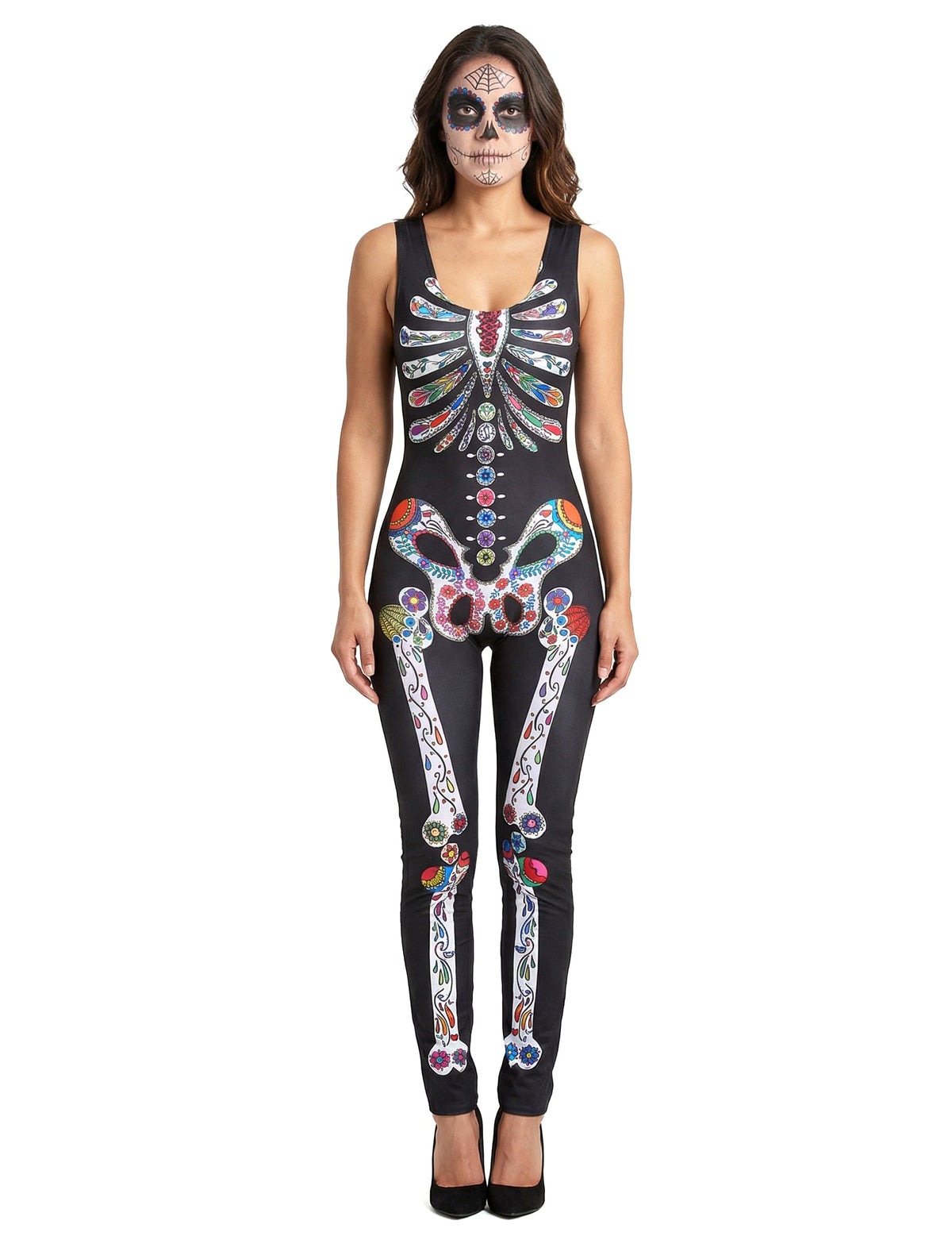 Pack Squelette Dia de los muertos femme — photo des articles