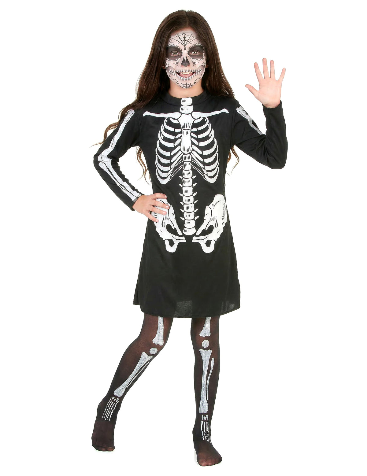 Pack squelette fille Halloween — photo des articles