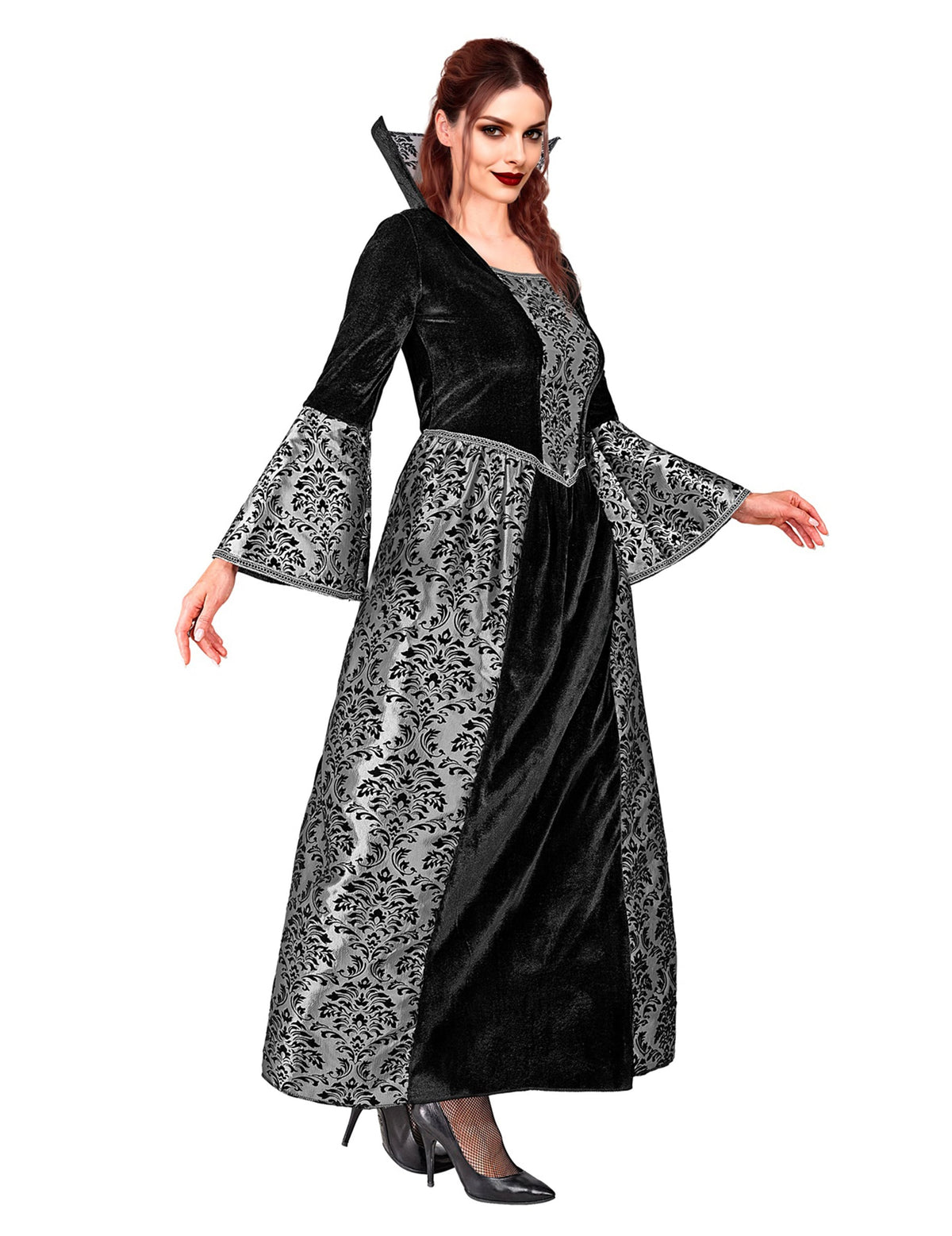 Pack vampire baroque noir et argent femme — photo des articles