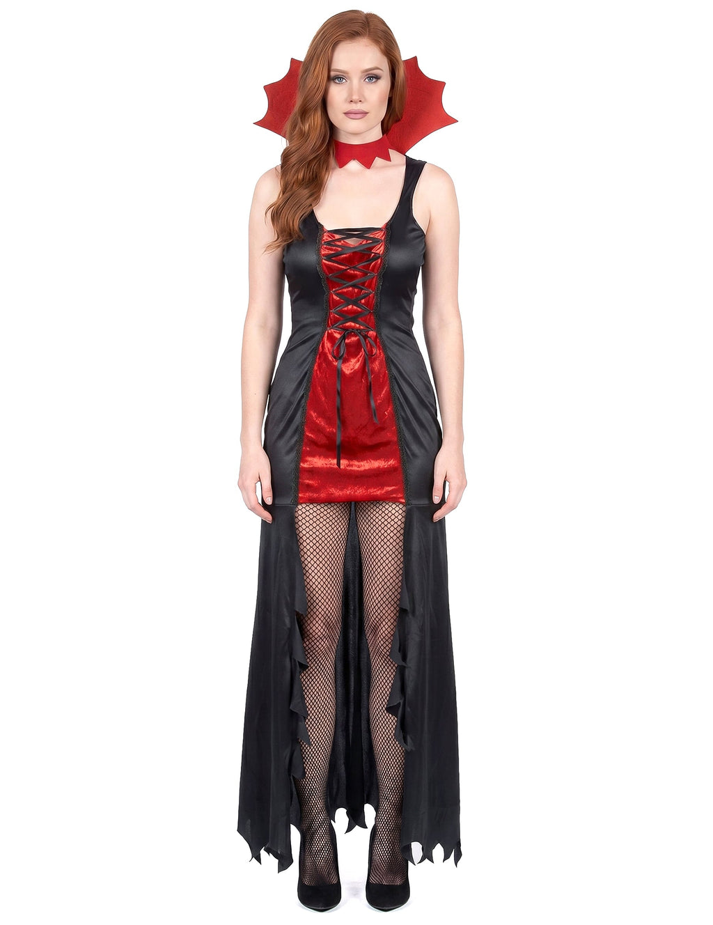 Pack vampire femme rouge et noir Halloween — photo des articles