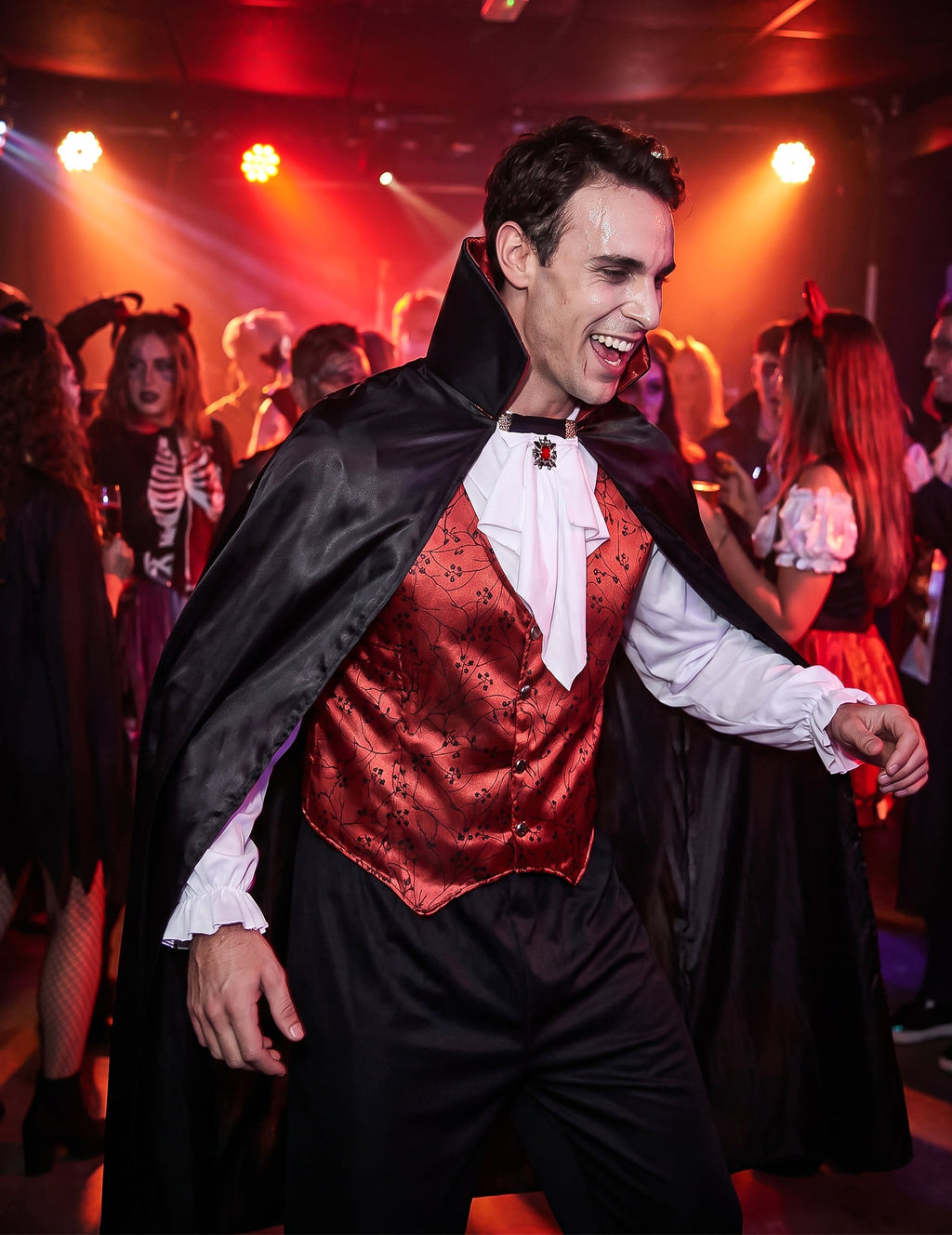 Pack vampire rouge homme Halloween — photo des articles