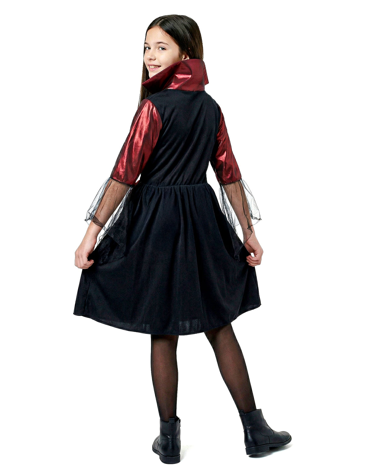 Pack vampire satiné fille Halloween — photo des articles