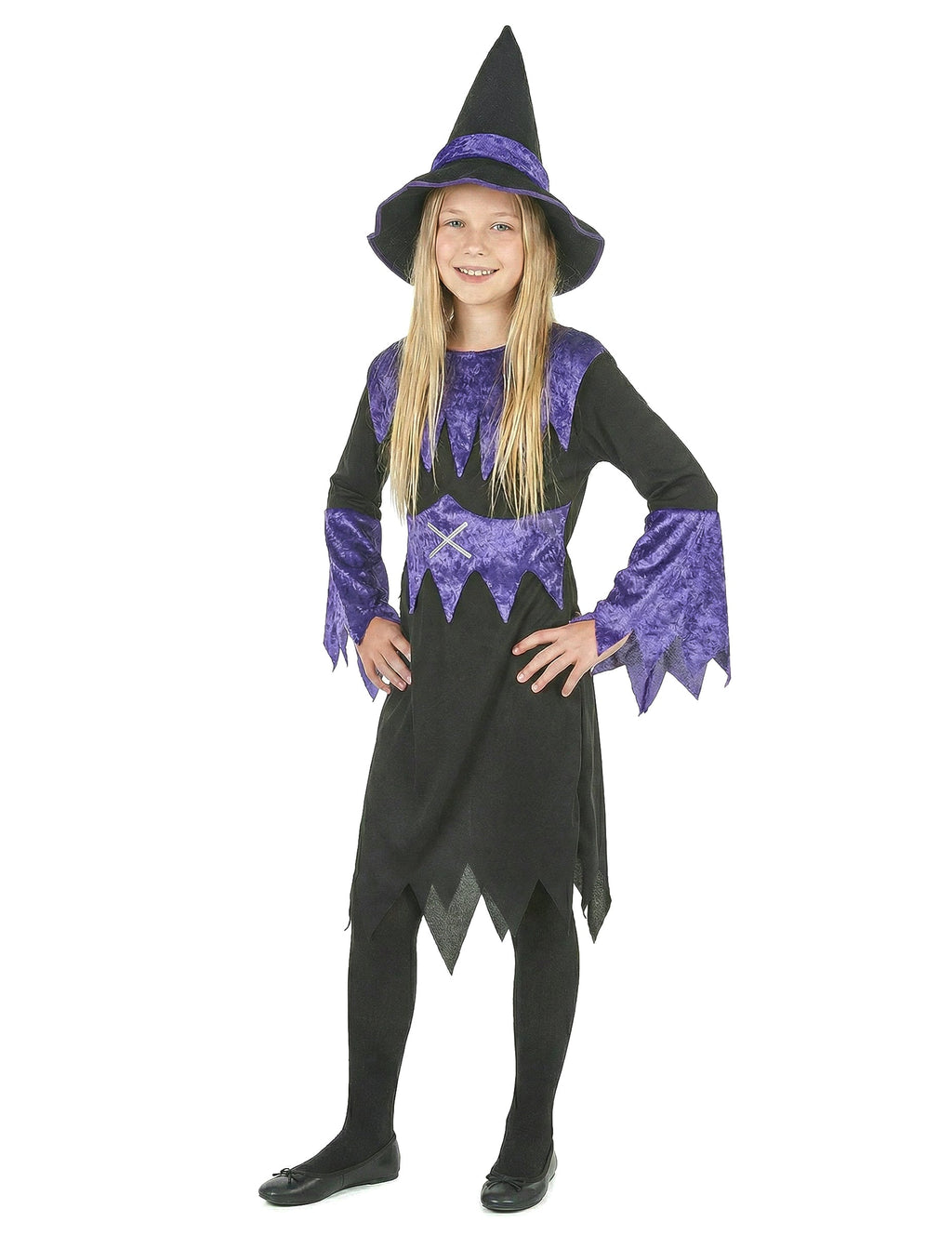 Pack violet de sorcière fille Halloween — photo des articles
