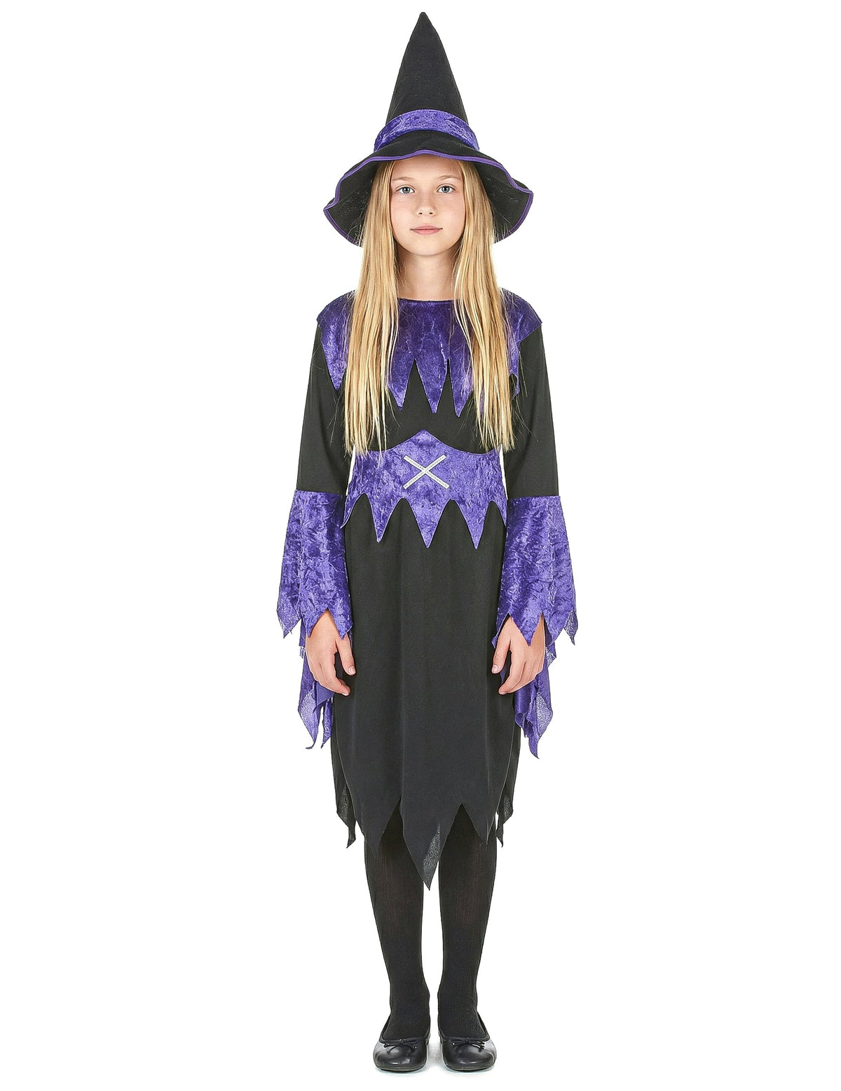 Pack violet de sorcière fille Halloween — photo des articles