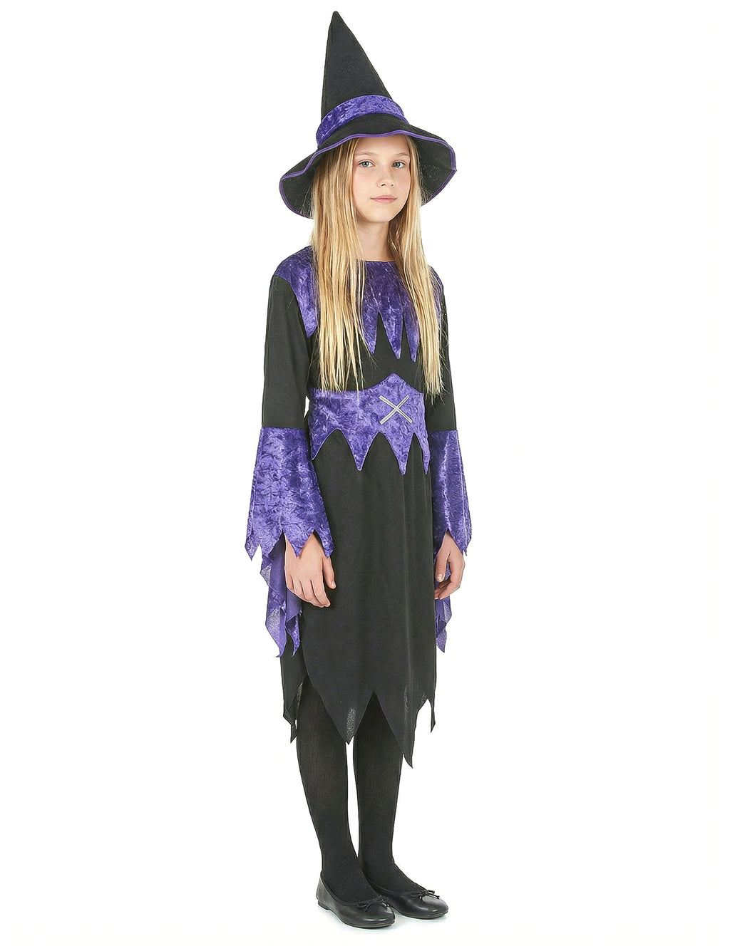 Pack violet de sorcière fille Halloween — photo des articles