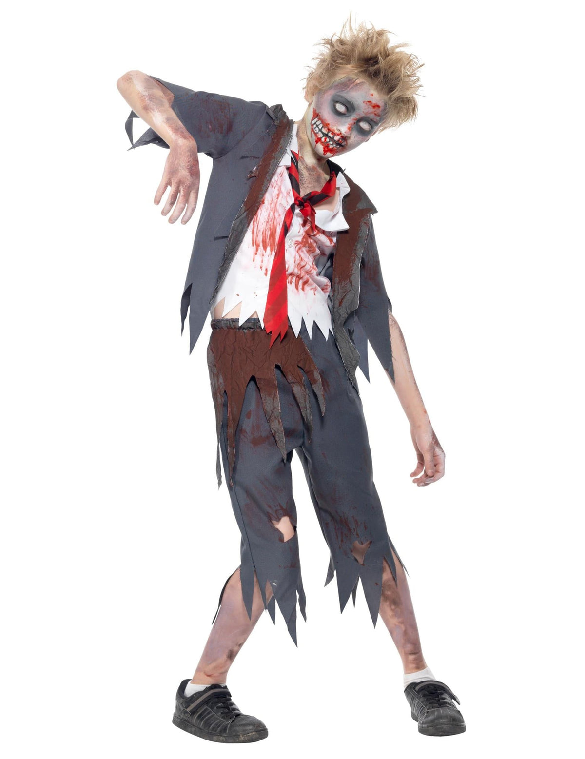 Pack zombie écolier garçon Halloween — photo des articles