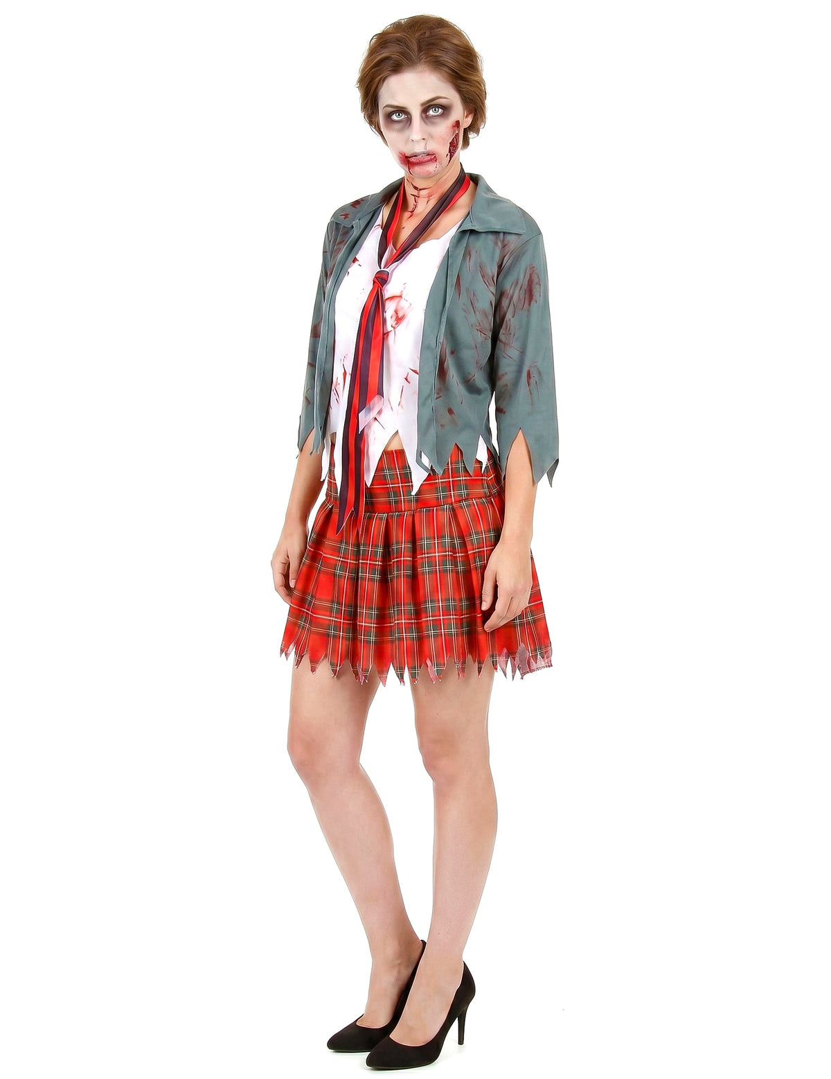 Pack zombie écolière femme Halloween — photo des articles