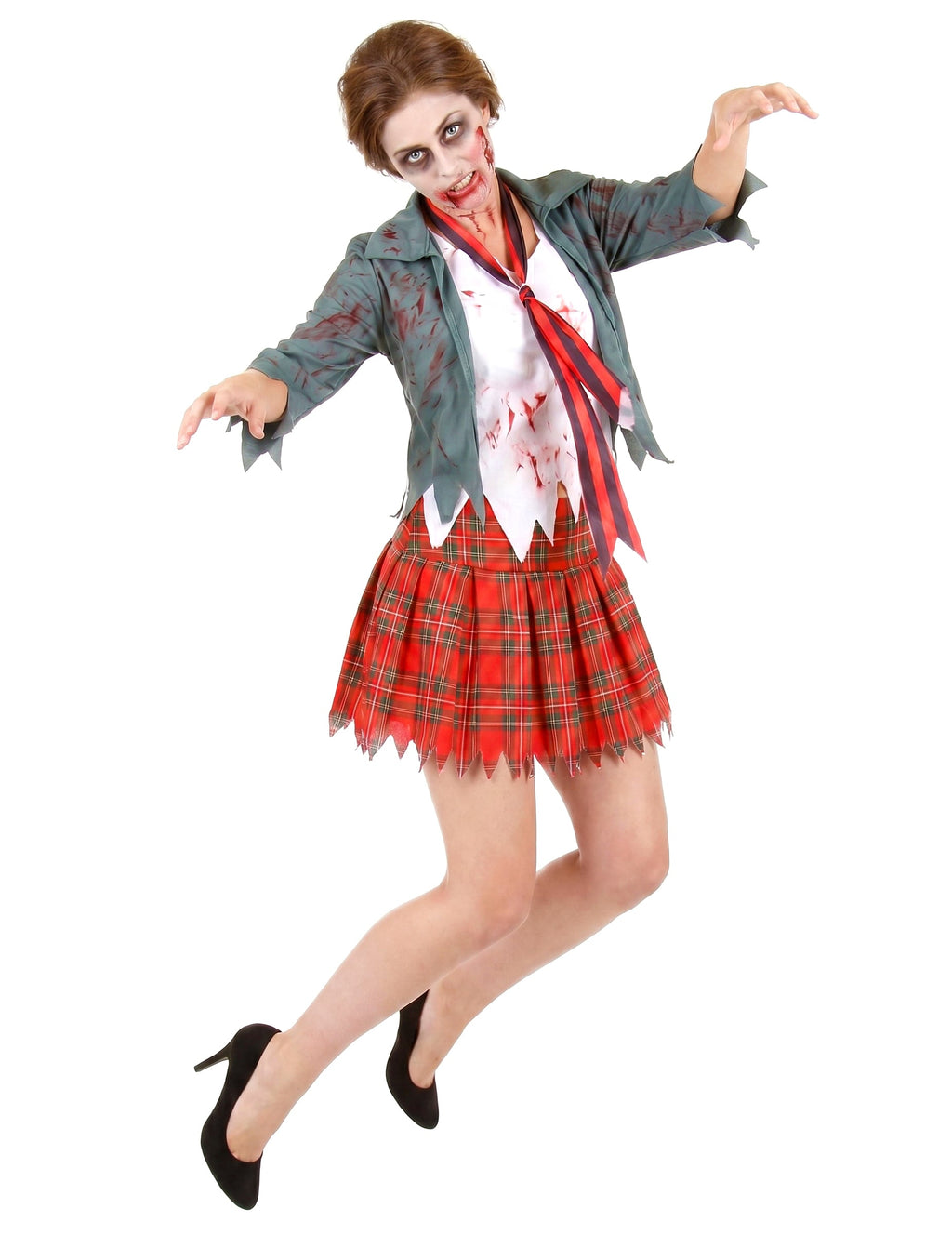 Pack zombie écolière femme Halloween — photo des articles