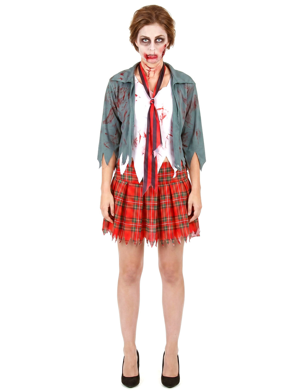 Pack zombie écolière femme Halloween — photo des articles