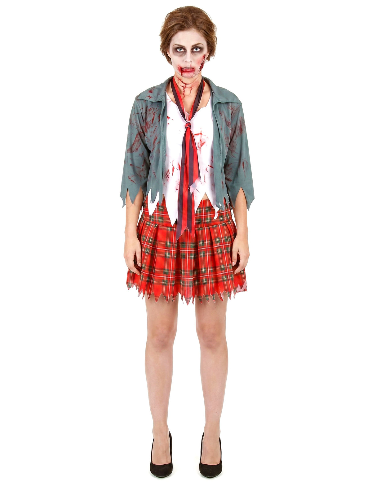 Pack zombie écolière femme Halloween — photo des articles