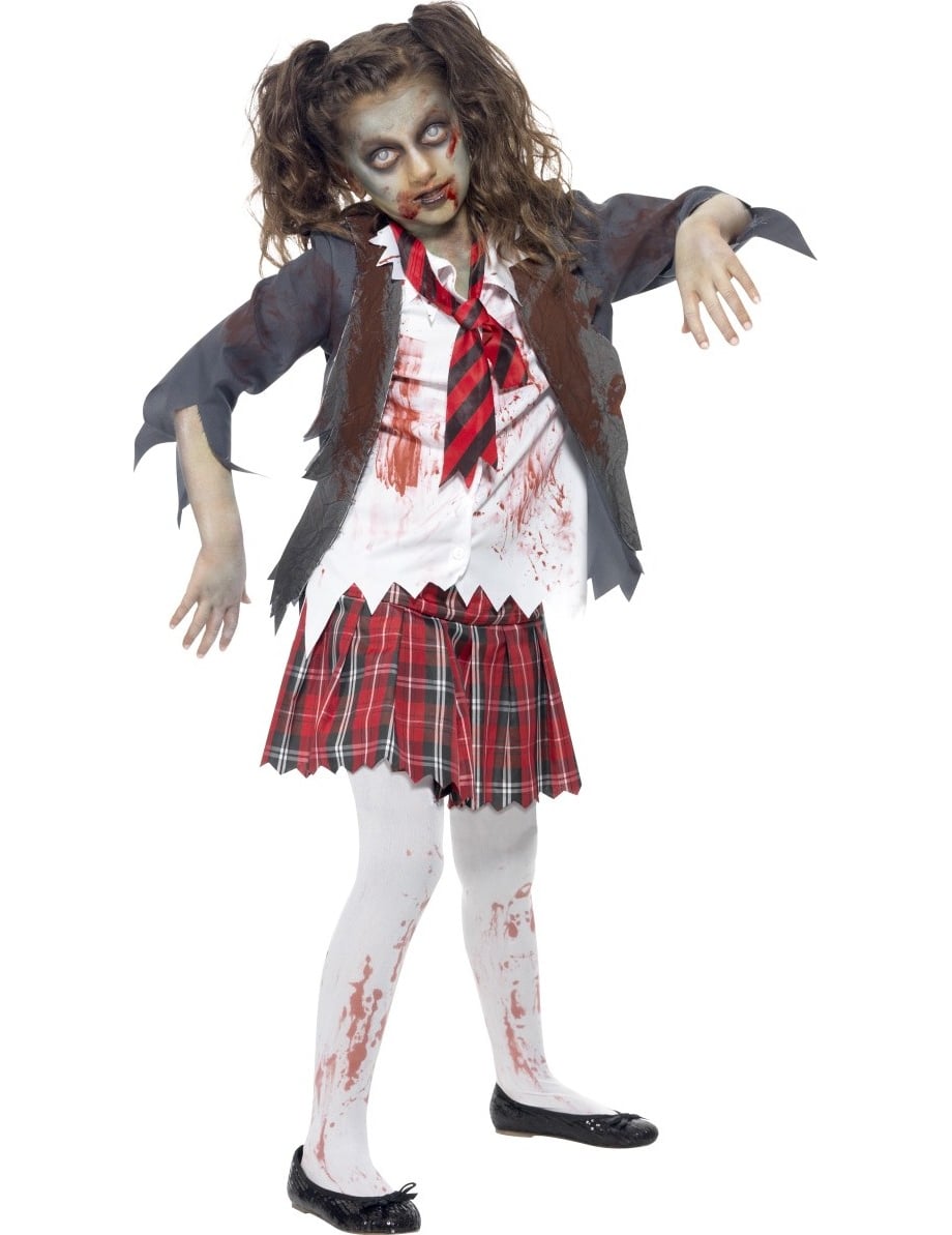 Pack zombie écolière fille Halloween — photo des articles